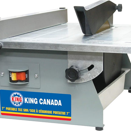 King Canada 7-Inch Portable Tile Saw (KC-3003N)