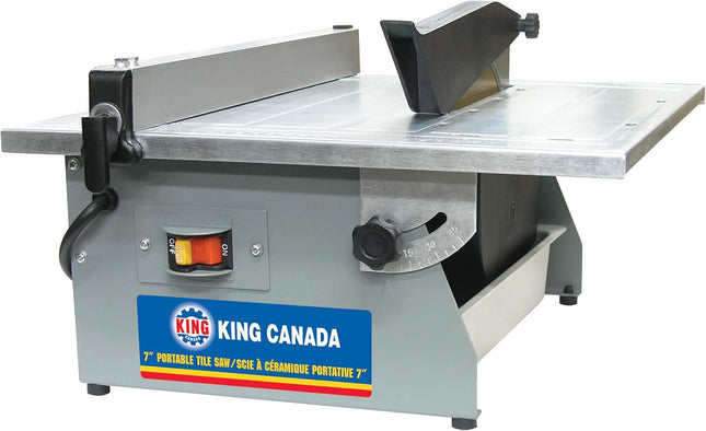 King Canada 7-Inch Portable Tile Saw (KC-3003N)