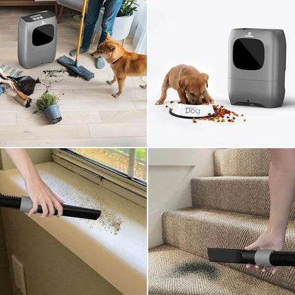 AIRTHEREAL T1 Touchless Vacuum Automatic Dustpan with 2 Operation Modes - Ultra