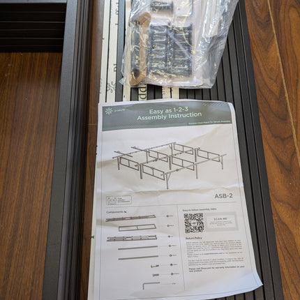 Zinus 14 Inch Easy To Assemble SmartBase Mattress Foundation / Platform Bed Fram