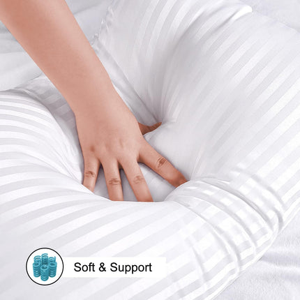 Premium Homes Collection Bed Pillows for Sleeping - Standard Size, Set of 2 - Co