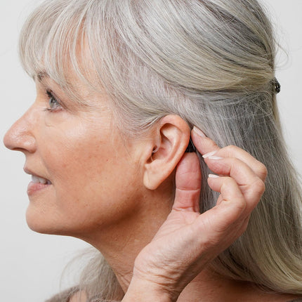 Ceretone BTE Hearing Aids with Noise Cancellation, Behind-the-Ear, 4 Listening Modes, 200+ Hour A13 Battery