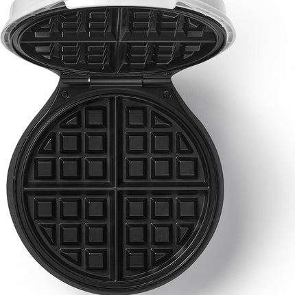 Starfrit Electric Waffle Maker - 7" Non-Stick Ceramic Cooking Surface - Scratch