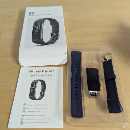 S5 Smart Watch 0.96 Inch Single-Contact Touch Screen Fitness Smart Watch Heart R
