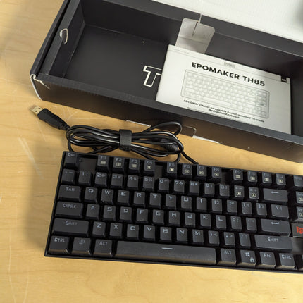 Redragon K552 Mechanical Gaming Keyboard 60% Compact 87 Key Kumara Wired Cherry