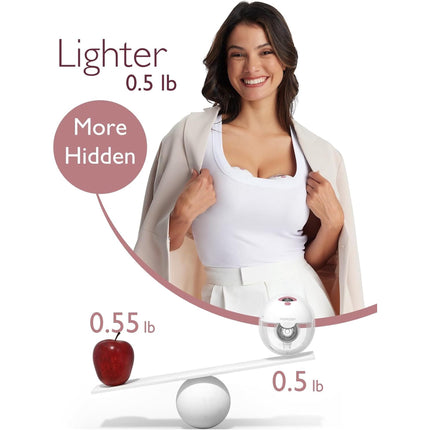 Momcozy M5 Smart App Control Hands Free Breast Pump, Electric Wearable Breast Pu