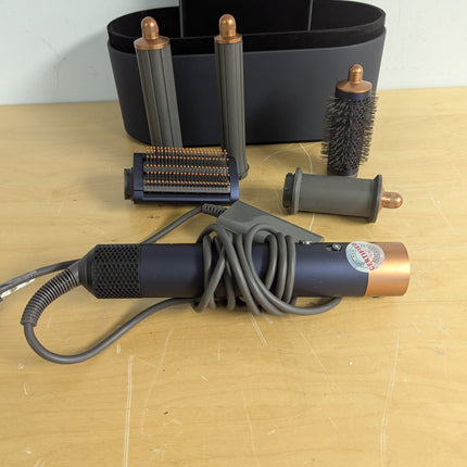 Dyson Airwrap™ Multi-Styler Long Complete for Long Hair, Blue/Copper, 5 Attachments (No Firm Brush)