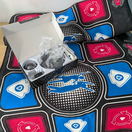 (No cables) Dance Mat for Kids and Adults: 2-Player Electronic Dance Pad with HD