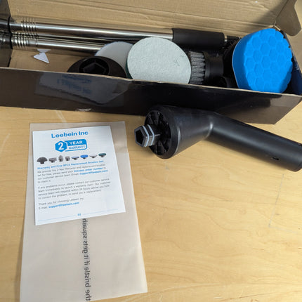 Leebein Electric Spin Scrubber, 2025 New Cordless Cleaning Brush Bathroom Scrubb