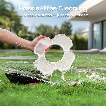 AIPER Seagull SE Cordless Robotic Pool Cleaner, 90 Minute Runtime with Dual Drive Motors, LED Indicators and Self-Parking, Grey