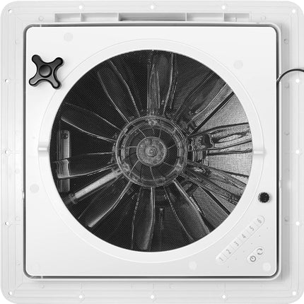 RV Roof Vent Fan 6-Speed-Reversible