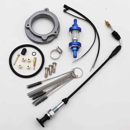 KIPA Carburetor For Mikuni HSR42 HSR 42mm Fit Evo Evolution Twin Cam Glide Dyna
