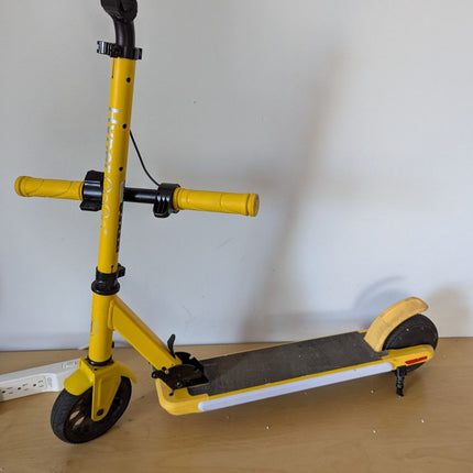 Electric Scooter for Kids, Colorful Rainbow Lights, LED Display, Adjustable Spee