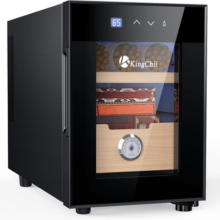 KingChii 16L Electric Cigar Humidors Temperature Control System, Cooling & Heati