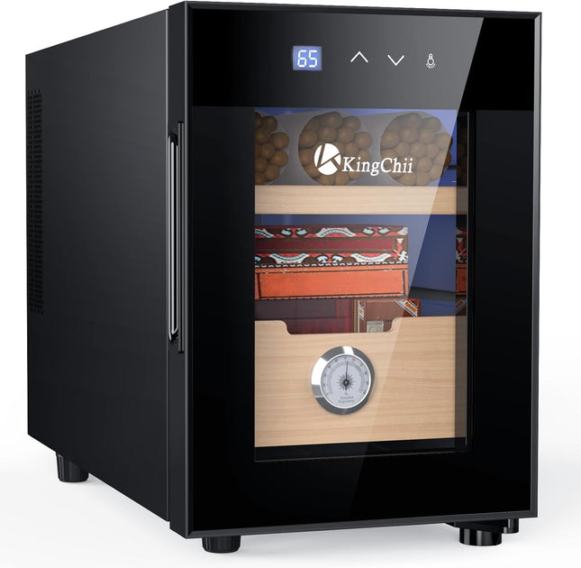 KingChii 16L Electric Cigar Humidors Temperature Control System, Cooling & Heati
