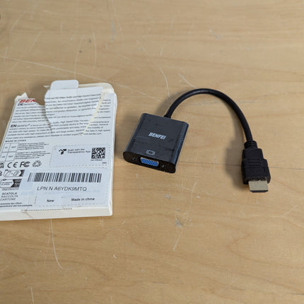 BENFEI HDMI to VGA, Gold-Plated Adapter (Male to Female) for Computer, Desktop,