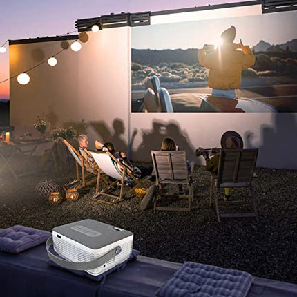 RCA RPJ402 1080P Bluetooth 5.0 Home Theater, Video Projector, LCD Display, HDMI