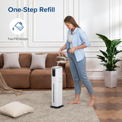 LEVOIT Humidifier for Large Room Bedroom, 10L Smart Cool Mist Humidifiers for Pl