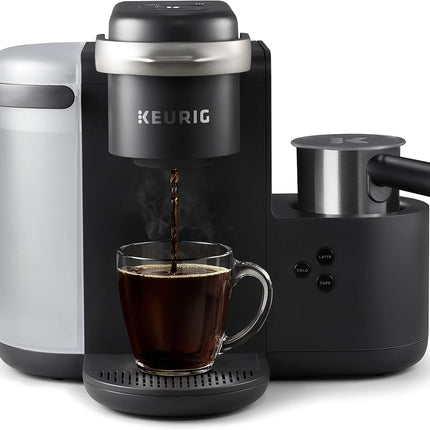 Keurig K-Café Single Serve K-Cup Pod Coffee, Latte and Cappuccino Maker, with Mi