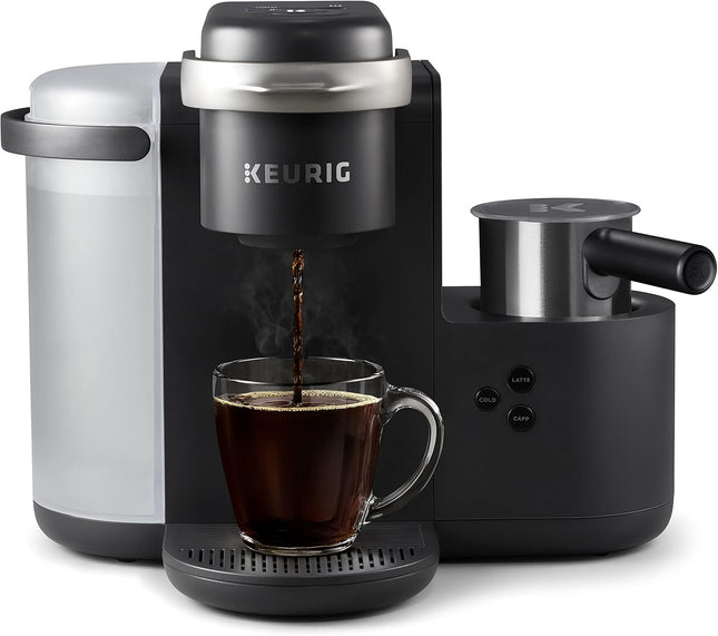 Keurig K-Café Single Serve K-Cup Pod Coffee, Latte and Cappuccino Maker, with Mi