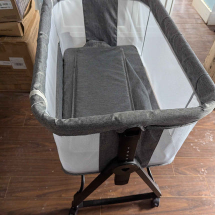 Mesh Crib 3-in-1 Baby bedside crib - breathable mesh co-sleeper bassinet
