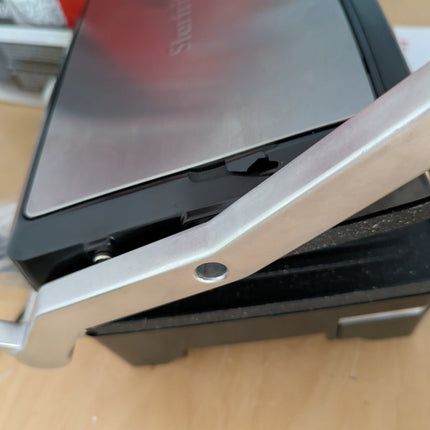 (Cracked plastic) Starfrit The Rock Panini with Reversible Plates