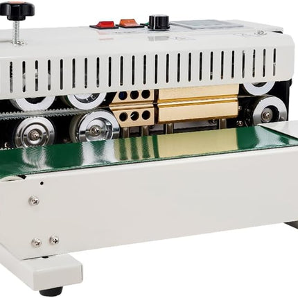 VEVOR Continuous Bag Band Sealing Machine, 0.24-0.47 in/6-12 mm Seal Width, Hori