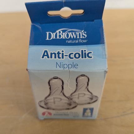 2 pack Dr. Brown's Original Nipple, Preemie (0m+),2 count
