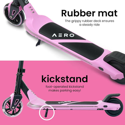 Aero iSporter Kids Electric Scooter | Hand Acceleraor & LED Lights | Electric sc