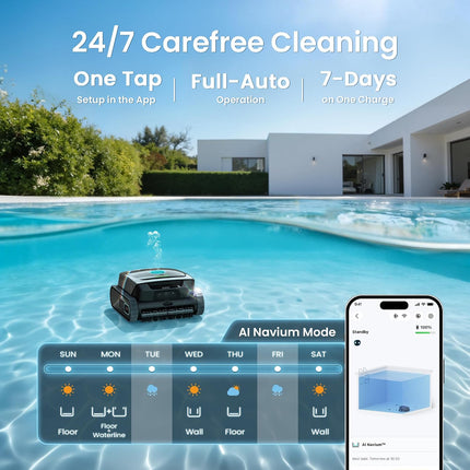 AIPER Scuba V3 AI Vision Cordless Robotic Pool Cleaner