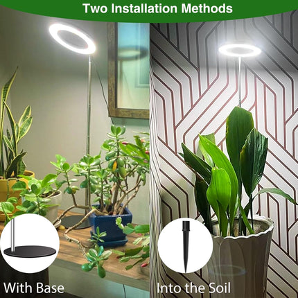 (Soil only) Aokrean Grow Lights, Full Spectrum Plant Light for Indoor Plants, 2