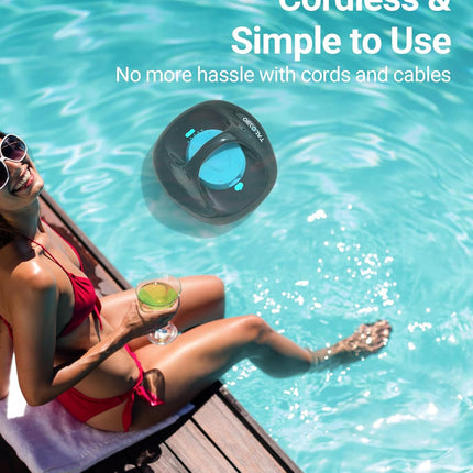 TALOSBO PLECO SE Pool Robots, 130 Mins Powerful Cleaning, Dual Drive Motors, Qui