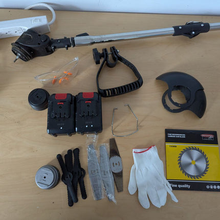 Weed Wacker, Ohey Electric Weed Wacker Cordless Trimmer, Portable Battery Power