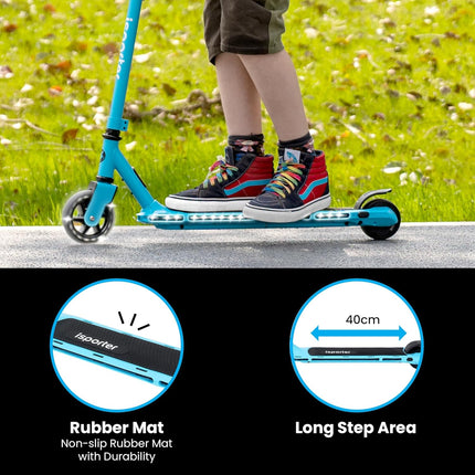 AERO iSporter Kids Electric Scooter for Boys and Girls Ages 6-12 or 8-12, with H