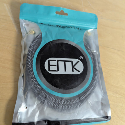 Subwoofer Cable EMK Digital Coaxial Cable Dual Shielded with Gold Plated RCA to