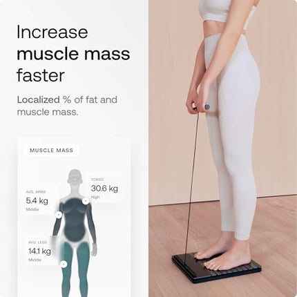 WITHINGS Body Segment - Smart Scale with Segmental Body Composition Analysis, We