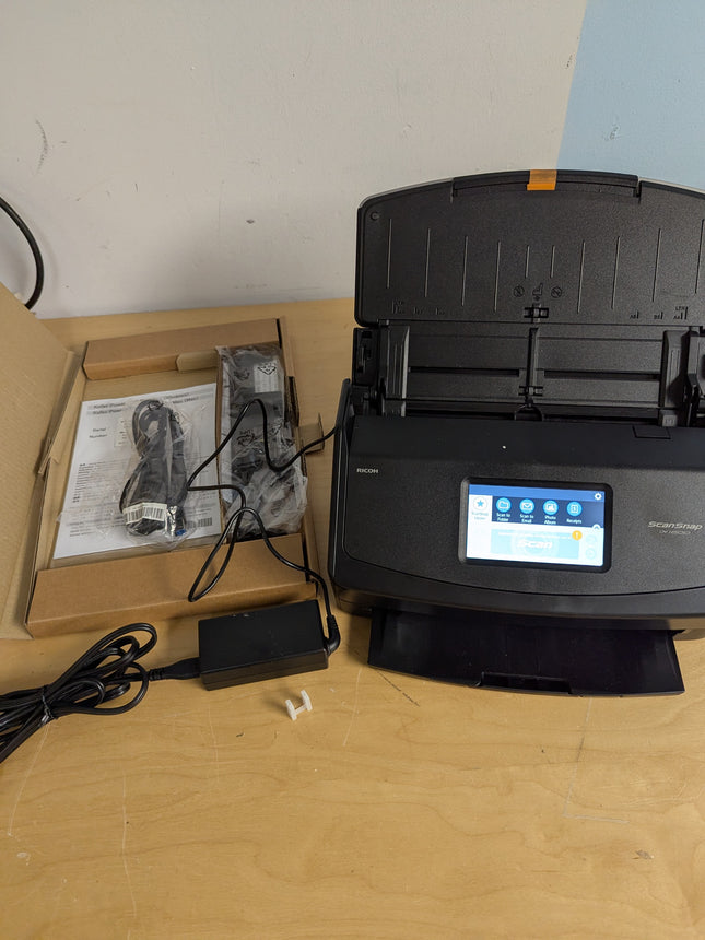 Fujitsu ScanSnap iX1600 Wireless or USB High-Speed Cloud Enabled Document, Photo