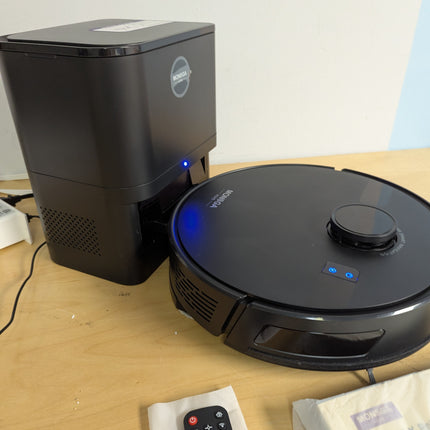 MONSGA Robot Vacuums and Mop 5000Pa, Self-Emptying, 3.5L 60-Day Capacity, Lidar