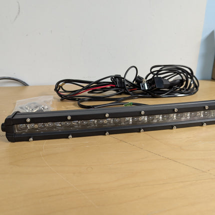 COLIGHT 20 inch LED Light Bar Curved Single Row 6D Projector Lens Spot Flood Com