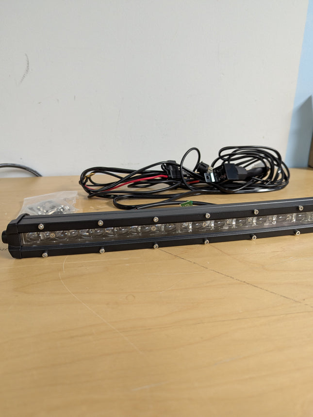 COLIGHT 20 inch LED Light Bar Curved Single Row 6D Projector Lens Spot Flood Com