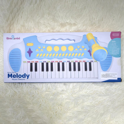 Love&Mini Piano Toy Keyboard for Kids Multifunctional Music Instruments with Mic