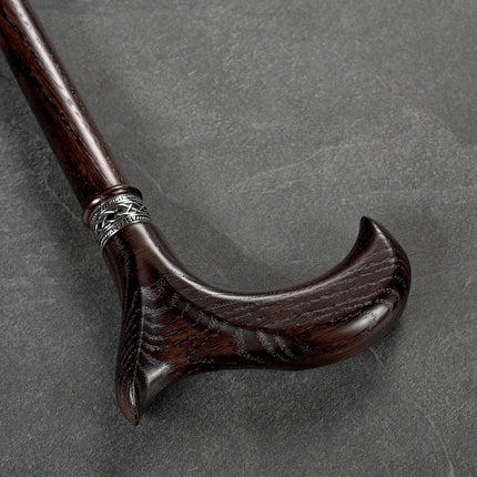 Asterom Walking Cane - Handmade, Ergonomic, Wooden - Canes for Men, Cane for Wom