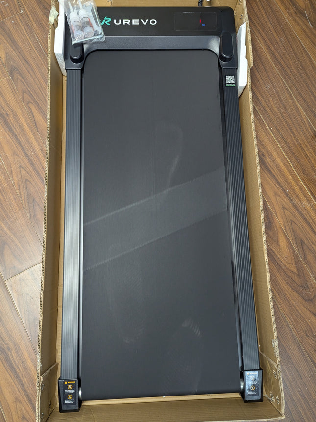 UREVO Under Desk Walking Pad Treadmill 2 in 1-4 MPH Speed, 2.5 HP 40 dB Quiet Mo