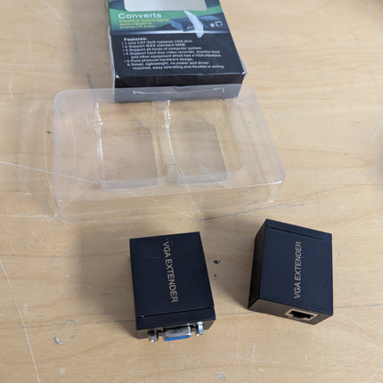 Generic VGA Extender High Definition Transmitter Receiver for Monitor Hard Disk