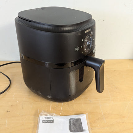 Philips 2000 Series Air Fryer with Window, 6.2L Capacity, 13 Cooking Functions & RapidAir Technology, Black