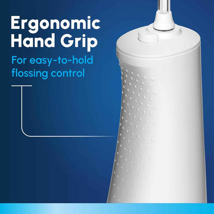 Waterpik Cordless Pulse Rechargeable Portable Water Flosser for Teeth, Gums, Bra