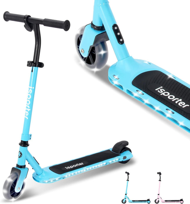 AERO iSporter Kids Electric Scooter for Boys and Girls Ages 6-12 or 8-12, with H