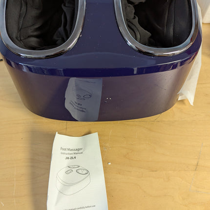 (Purple) Kainsati Shiatsu Foot Massager with Heat Feet Massager for Plantar Fasc