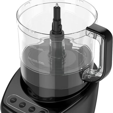 BLACK+DECKER 3-in-1 Food Processor and Chopper, 8 Cup Capacity, 450W Power with