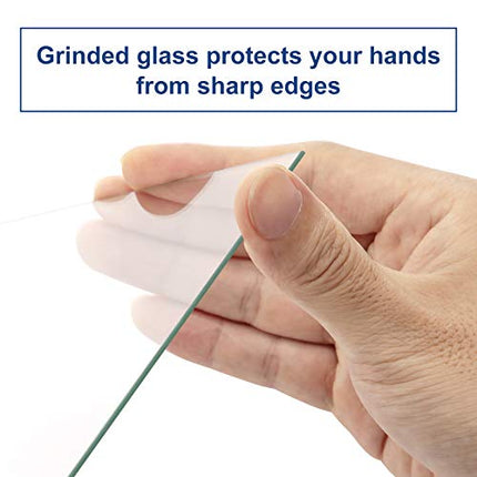 SONGMICS Collage Picture Frames, Set of 7 Photo Frames, Collage Frames, Clear Gl